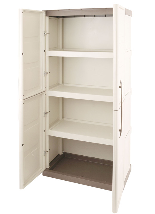 Gartenmöbel - Stabile Gartenschränke, in Farbe BEIGE, in Ausführung klein Ansicht 9