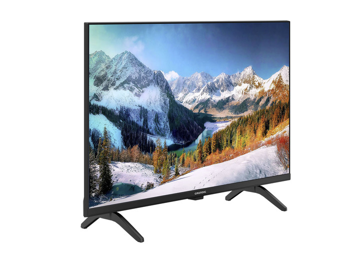 Fernseher - Grundig 32GHB6440 HD-ready-Smart-LED-Fernseher, in Farbe SCHWARZ Ansicht 3