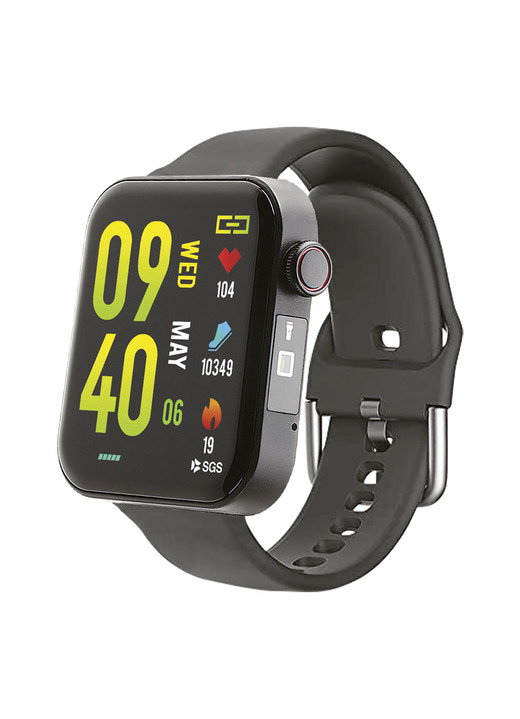 Fitness - Smartwatch Kendox Life Tracker, in Farbe SCHWARZ Ansicht 1