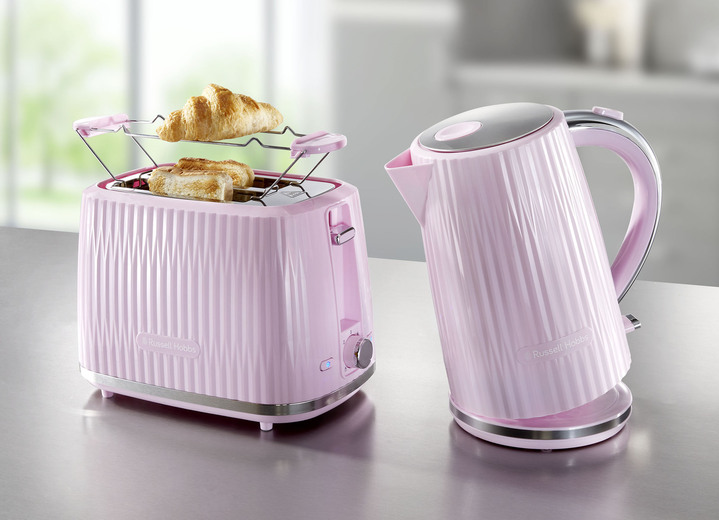 Küchengeräte-Serien - Russell Hobbs Frühstücksserie Eden aus Hochglanz-Kunststoff, in Farbe ROSA, in Ausführung Toaster Ansicht 1