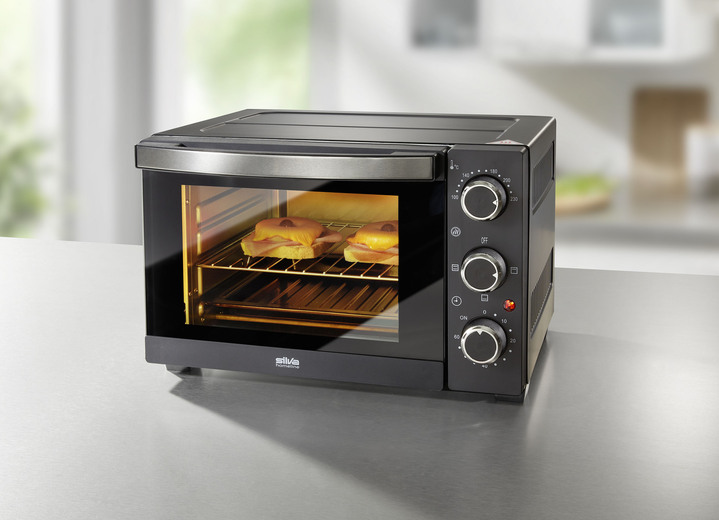 Kochen & Grillen - Backofen mit Ober- und/oder Unterhitze, in Farbe SCHWARZ