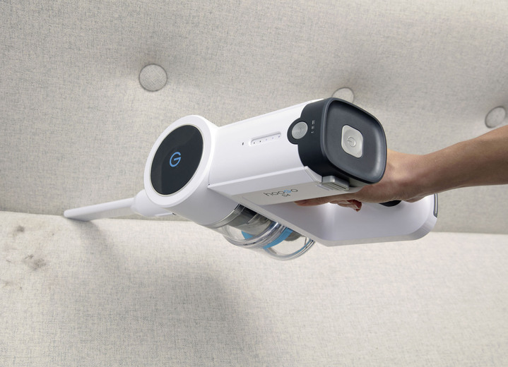 Mit Akku - Hoogo S4 – 2-in-1-Akku-Handstaubsauger – leicht und flexibel, in Farbe WEISS-GRAU Ansicht 3