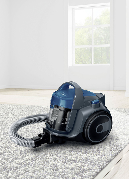 Staubsauger - Beutelloser Zyklon-Bodenstaubsauger von Bosch, in Farbe BLAU Ansicht 1