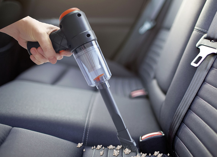 Mit Akku - Kabelloser 2-in1 Mini-Akku-Handstaubsauger Ansicht 4 Mit Akku - Kabelloser 2-in1 Mini-Akku-Handstaubsauger, in Farbe DUNKELGRAU Ansicht 4