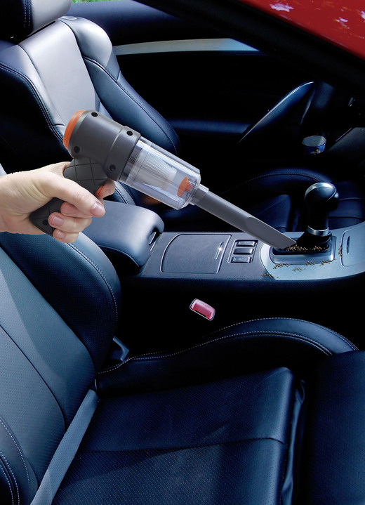 Mit Akku - Kabelloser 2-in1 Mini-Akku-Handstaubsauger Ansicht 3 Mit Akku - Kabelloser 2-in1 Mini-Akku-Handstaubsauger, in Farbe DUNKELGRAU Ansicht 3