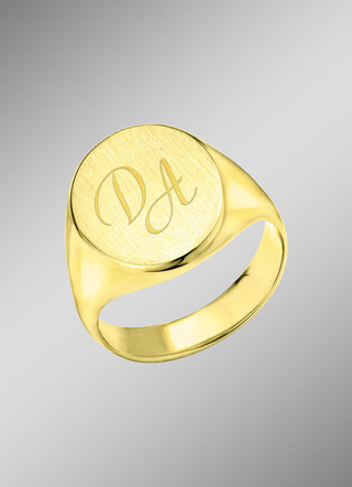 Herrenring aus Gold