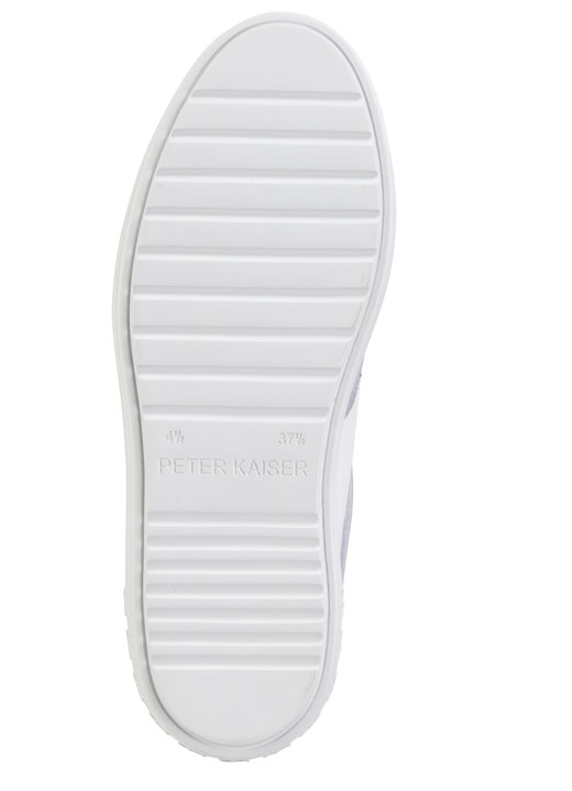 Slipper & Schnürschuhe - Peter Kaiser Schnür-Sneaker aus Nappa- und Veloursleder, in Größe 3 1/2 bis 8, in Farbe WEISS-BEIGE Ansicht 6