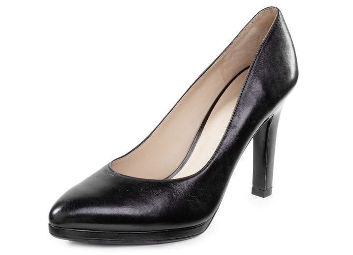 Pumps & Ballerina - Peter Kaiser, elegante Damen-Pumps, aus Leder, in Größe 4 bis 8, in Farbe SCHWARZ Ansicht 1
