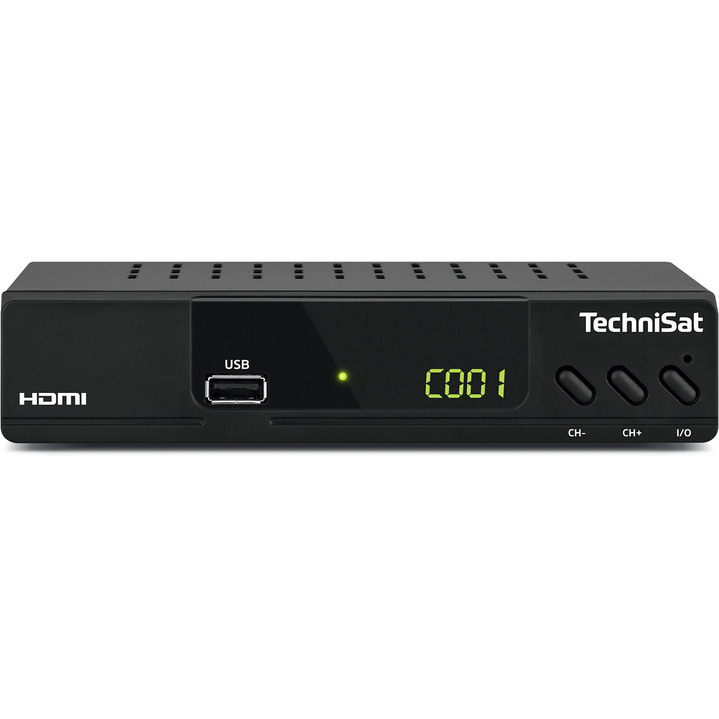 Heimkino - HD-Receiver Ansicht 4 Heimkino - HD-Receiver, in Farbe SCHWARZ, in Ausführung für Satellitenanschluss Ansicht 4