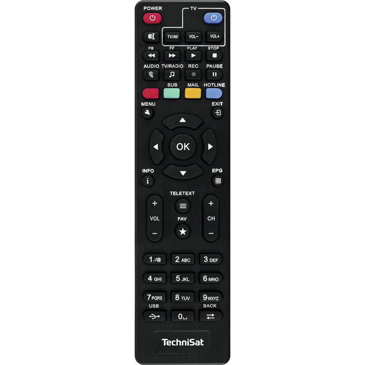 Heimkino - HD-Receiver Ansicht 6 Heimkino - HD-Receiver, in Farbe SCHWARZ, in Ausführung für Satellitenanschluss Ansicht 6
