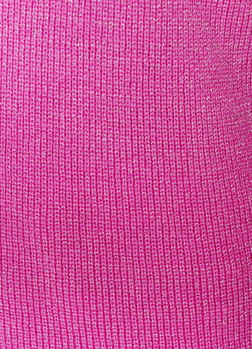 Pullover - Pulli mit edlen Glitzerakzenten Ansicht 3 Pullover - Pulli mit edlen Glitzerakzenten, in Größe L(44/46) bis XS(32/34), in Farbe PINK Ansicht 3