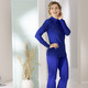 Hosen - Jerseyhose mit ausgestellter Fußweite – Farbe ROYALBLAU – Ansicht 6 Hosen - Jerseyhose mit ausgestellter Fußweite, in Größe 018 bis 092, in Farbe SCHWARZ – Farbe ROYALBLAU – Ansicht 6