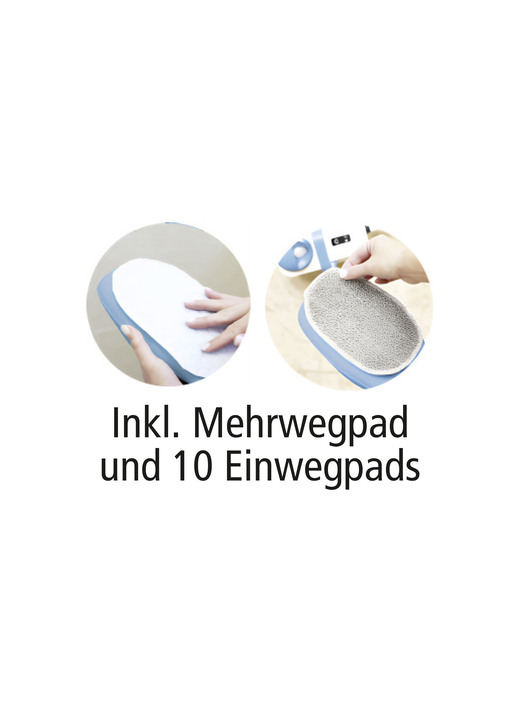 Reinigungsgeräte - Dampfreiniger Livington SteamTouch, in Farbe WEISS-BLAU Ansicht 5