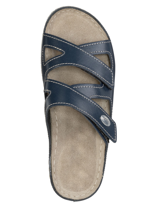 Komfortschuhe - ELENA EDEN Pantolette aus Nappaleder, in Größe 036 bis 042, in Farbe WEISS Ansicht 5