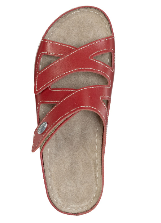 Komfortschuhe - ELENA EDEN Pantolette aus Nappaleder, in Größe 036 bis 042, in Farbe WEISS Ansicht 8