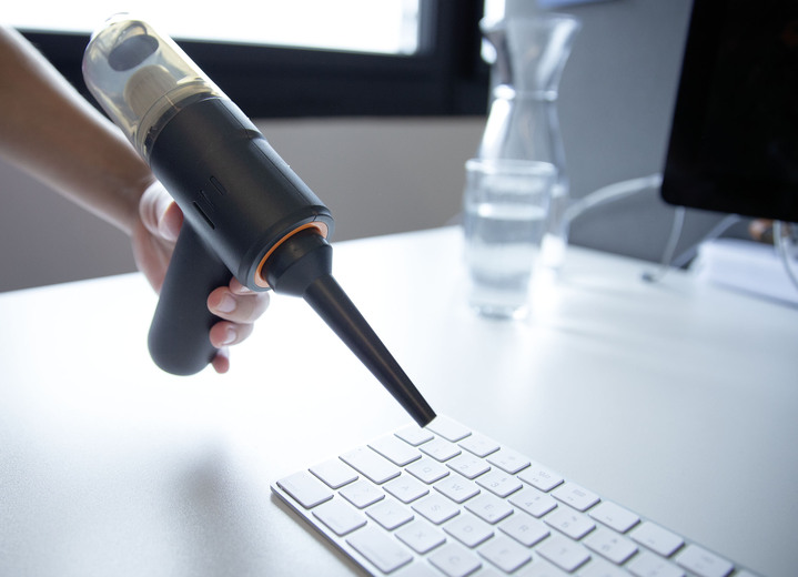 Mit Akku - Livington Pocket Vac 2-in1 Mini-Akku-Handstaubsauger, in Farbe SCHWARZ Ansicht 2