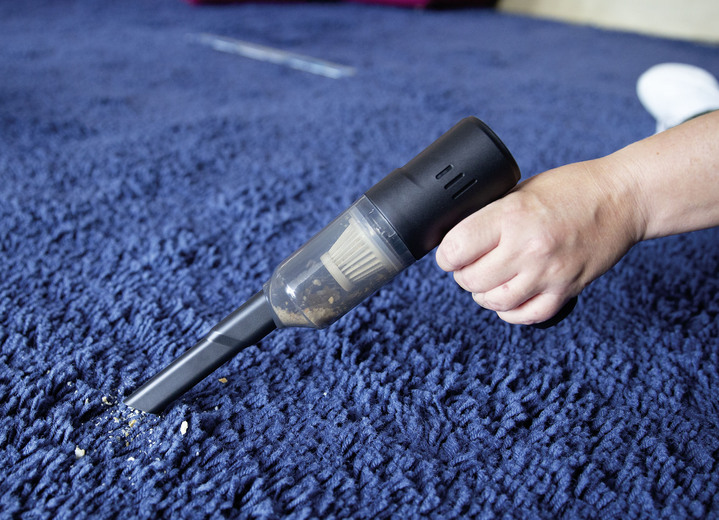 Mit Akku - Livington Pocket Vac 2-in1 Mini-Akku-Handstaubsauger, in Farbe SCHWARZ Ansicht 4