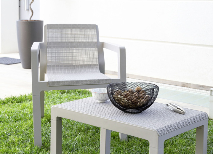 Gartenmöbel - 3-teiliges Balkon-Set , in Farbe ANTHRAZIT Ansicht 8