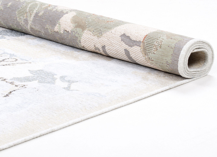 Klassisch - Brücken, Teppiche und Bettumrandung , in Größe 103 (Brücke, 60x 90 cm) bis 288 (Teppich, 240x340 cm), in Farbe BLAU Ansicht 6