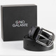 Accessoires    - GINO GALANTE, modischer Herren-Gürtel inkl. Box, 3,5 cm breit, in Größe 095 bis 135, in Farbe SCHWARZ – Farbe SCHWARZ – Ansicht 1