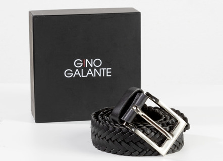 GINO GALANTE, eleganter Herren-Gürtel inkl. Box, 3 cm breit