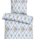 Bettwäschegarnituren - Bettwäsche-Garnitur in kuschelweicher Qualität, in Größe 112 (80/80 cm + 135/200 cm) bis 412 (4-teiliges Sparset), in Farbe BLAU – Farbe BLAU – Ansicht 2
