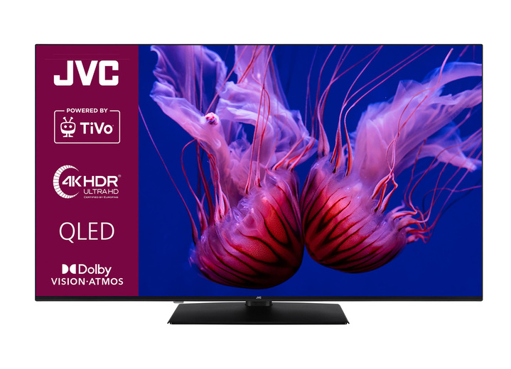 - JVC LT-65VUQ3455 4K-Ultra-HD-Smart-QLED-Fernseher, in Farbe SCHWARZ Ansicht 2