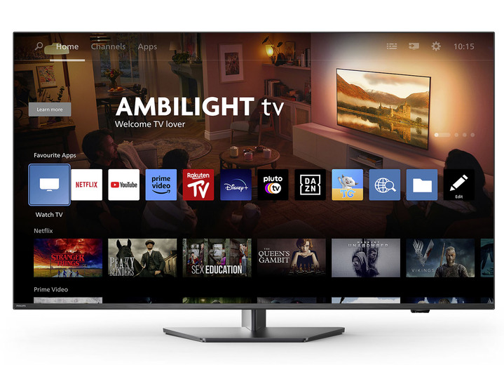 Fernseher - Philips The One 4K Ultra-HD Ambilight-LED-TV Ansicht 8 Fernseher - Philips The One 4K Ultra-HD Ambilight-LED-TV, in Farbe ANTHRAZIT Ansicht 8