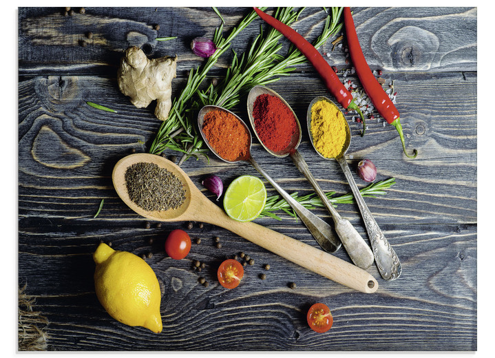 Modern - Bild aus Glas mit hochauflösendem Digitaldruck, in Farbe BUNT Ansicht 2