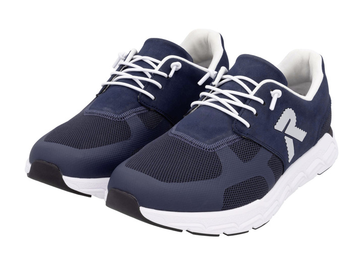 Slipper & Schnürschuhe - Rieker Sneaker mit elastischer Zierschnürung, in Größe 040 bis 047, in Farbe SCHWARZ Ansicht 10