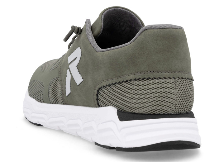 Slipper & Schnürschuhe - Rieker Sneaker mit elastischer Zierschnürung, in Größe 040 bis 047, in Farbe SCHWARZ Ansicht 19