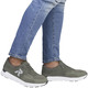 Slipper & Schnürschuhe - Rieker Sneaker mit elastischer Zierschnürung, in Größe 040 bis 047, in Farbe SCHWARZ – Farbe OLIV – Ansicht 7