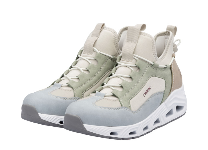 Komfortschuhe - Rieker, stylische Damen-Boots, Weite G, mit herausnehmbarem Fußbett, in Größe 036 bis 043, in Farbe MULTICOLOR Ansicht 4