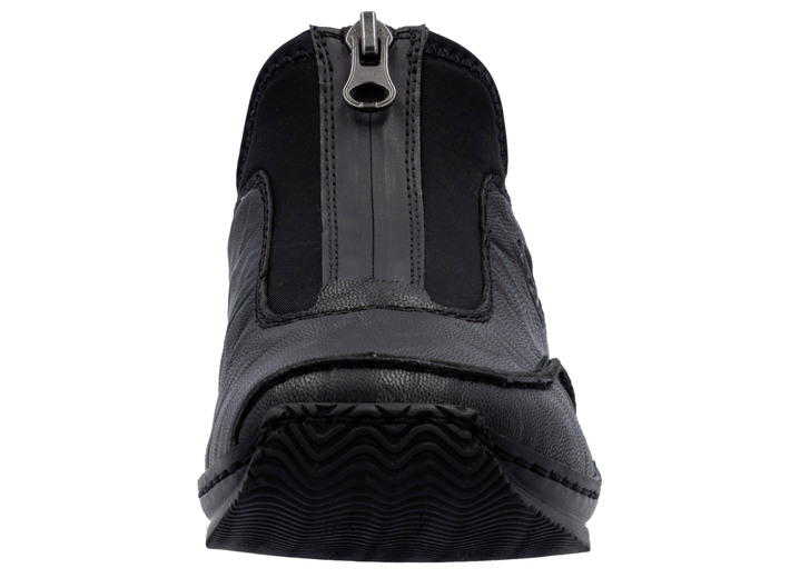 Slipper & Schnürschuhe - Rieker, klassische Damen-Slipper, mit Reißverschluss, in Größe 036 bis 042, in Farbe SCHWARZ Ansicht 5