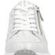 Komfortschuhe - Rieker Schnür-Sneaker aus bedrucktem Synthetikmaterial, in Größe 036 bis 042, in Farbe HELLBLAU-SILBER – Farbe HELLGRAU-SILBER – Ansicht 5