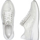 Komfortschuhe - Rieker Schnür-Sneaker aus bedrucktem Synthetikmaterial, in Größe 036 bis 042, in Farbe HELLBLAU-SILBER – Farbe HELLGRAU-SILBER – Ansicht 7