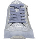 Komfortschuhe - Rieker Schnür-Sneaker aus bedrucktem Synthetikmaterial, in Größe 036 bis 042, in Farbe HELLBLAU-SILBER – Farbe HELLBLAU-SILBER – Ansicht 5