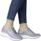 Komfortschuhe - Rieker Schnür-Sneaker aus bedrucktem Synthetikmaterial, in Größe 036 bis 042, in Farbe HELLBLAU-SILBER – Farbe HELLBLAU-SILBER – Ansicht 8