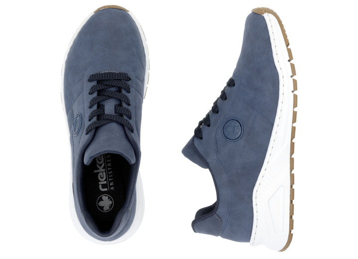 Komfortschuhe - Rieker, stylische Damen-Sneaker, Weite H, mit herausnehmbarem Fußbett, in Größe 036 bis 042, in Farbe JEANS Ansicht 6