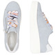 Komfortschuhe - Remonte Sneaker mit bunter Schnürung, in Größe 036 bis 042, in Farbe BLEU-WEISS – Farbe BLEU-WEISS – Ansicht 6