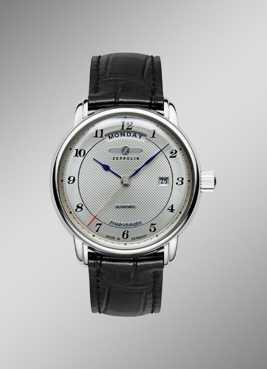 Automatikuhren - Automatik-Herrenuhr, Zeppelin-Serie Friedrichshafen 8562-4. , in Farbe  Ansicht 1
