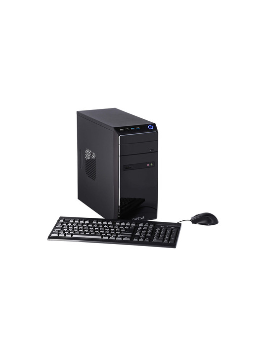 Computer & Elektronik - Für jeden Anspruch die passende Ausstattung: PC-Rechner-Set von Captiva, in Farbe SCHWARZ, in Ausführung I84-869. Der Allrounder Ansicht 1