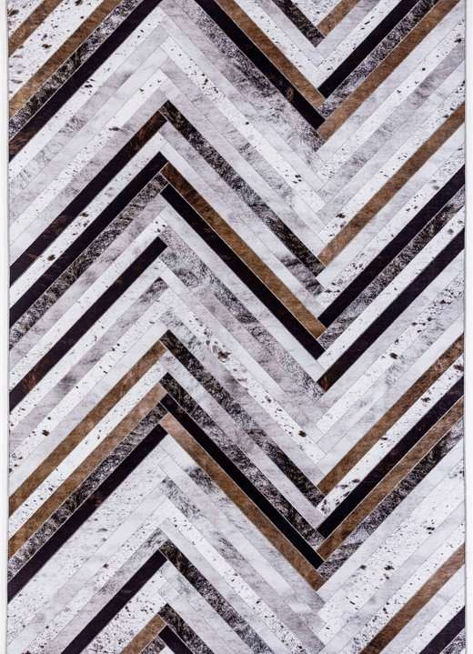 Klassisch - Robuste und pflegeleichte Teppiche Ansicht 4 Klassisch - Robuste und pflegeleichte Teppiche, in Größe 113 (Brücke, 70 x 140 cm) bis 249 (Teppich, 160 x 230 cm), in Farbe GRAU Ansicht 4