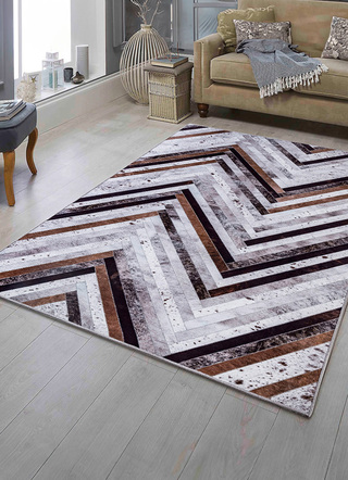 Klassisch - Robuste und pflegeleichte Teppiche – Farbe GRAU – Ansicht  Klassisch - Robuste und pflegeleichte Teppiche, in Größe 113 (Brücke, 70 x 140 cm) bis 249 (Teppich, 160 x 230 cm), in Farbe GRAU – Farbe GRAU – Ansicht