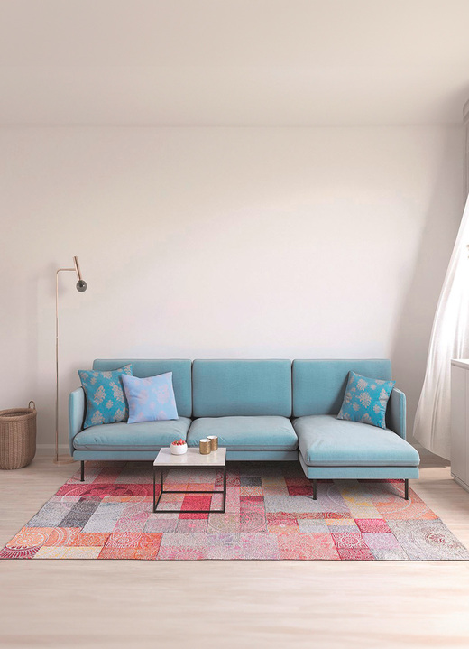 Modern - Moderne Brücken und Teppiche, in Größe 115 (Brücke, 80 x 160 cm) bis 305 (Teppich rund, Ø 160 cm), in Farbe BUNT Ansicht 4