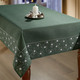 Tischdecken - Tisch- und Raumdekoration mit Glitzergarn – Farbe GRÜN – Ansicht 5 Tischdecken - Tisch- und Raumdekoration mit Glitzergarn, in Größe 130 (Deckchen, 35/ 50 cm) bis 404 (Kissenbezug, 40/ 40 cm), in Farbe ROT – Farbe GRÜN – Ansicht 5