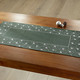 Tischdecken - Tisch- und Raumdekoration mit Glitzergarn – Farbe GRÜN – Ansicht 2 Tischdecken - Tisch- und Raumdekoration mit Glitzergarn, in Größe 130 (Deckchen, 35/ 50 cm) bis 404 (Kissenbezug, 40/ 40 cm), in Farbe ROT – Farbe GRÜN – Ansicht 2