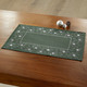 Tischdecken - Tisch- und Raumdekoration mit Glitzergarn – Farbe GRÜN – Ansicht 1 Tischdecken - Tisch- und Raumdekoration mit Glitzergarn, in Größe 130 (Deckchen, 35/ 50 cm) bis 404 (Kissenbezug, 40/ 40 cm), in Farbe ROT – Farbe GRÜN – Ansicht 1