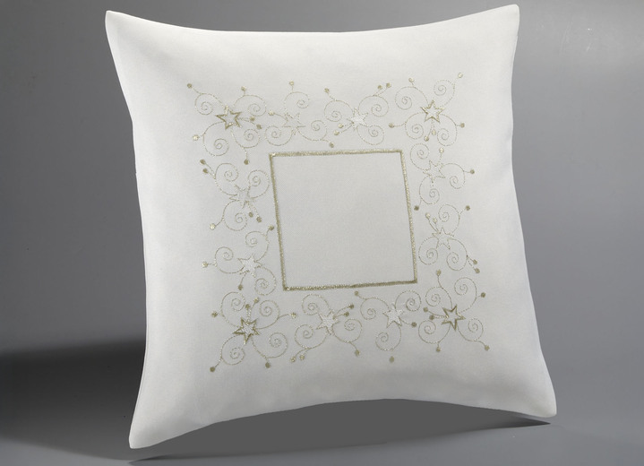 Tischdecken - Tisch- und Raumdekoration mit Glitzergarn Ansicht 7 Tischdecken - Tisch- und Raumdekoration mit Glitzergarn, in Größe 130 (Deckchen, 35/ 50 cm) bis 404 (Kissenbezug, 40/ 40 cm), in Farbe ROT Ansicht 7