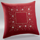 Tischdecken - Tisch- und Raumdekoration mit Glitzergarn – Farbe ROT – Ansicht 5 Tischdecken - Tisch- und Raumdekoration mit Glitzergarn, in Größe 130 (Deckchen, 35/ 50 cm) bis 404 (Kissenbezug, 40/ 40 cm), in Farbe ROT – Farbe ROT – Ansicht 5